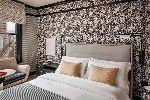 샌프란시스코 프로퍼 호텔-디럭스룸, 퀸사이즈침대 1개, 시내 전망-10