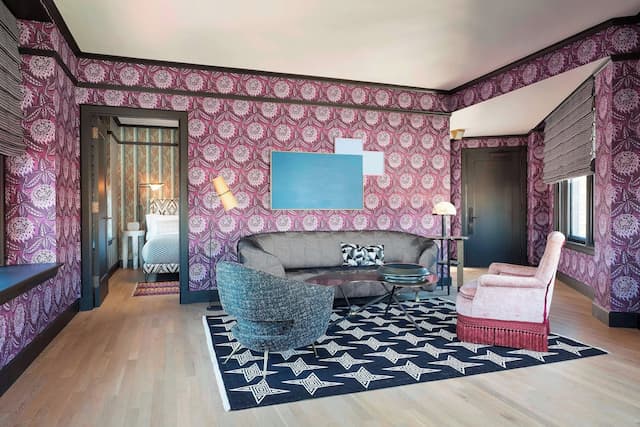 샌프란시스코 프로퍼 호텔-프리미어 스위트, 침실 1개, 시내 전망-16