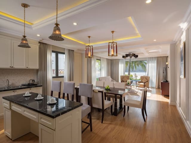 芽莊 Vinpearl 度假村-Tropicana Villa 3 Bedroom Beachfront-6