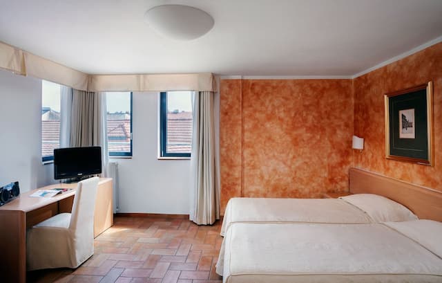 Hotel Roma Prague-双人房或双床房-11