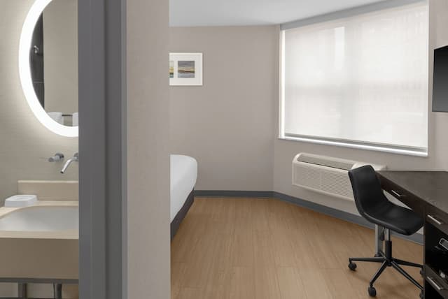 索利塔蘇活住宅飯店-客房, 1 張加大雙人床, 邊間-4