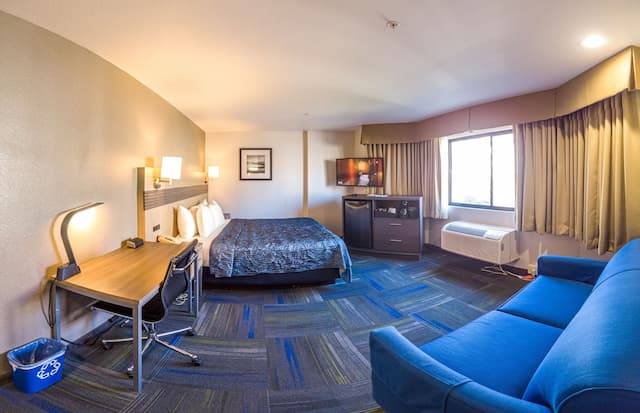 Buena Vista Motor Inn-客房, 1 张特大床, 无烟房-1