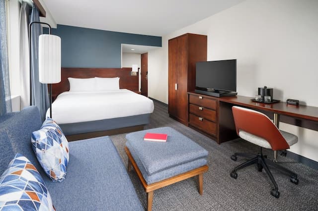 紐約曼哈頓萬怡飯店/上東區-行政客房, 1 張特大雙人床, 邊間-4