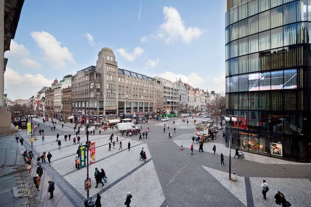 布拉格旅館飯店-標準雙人或雙床房, 城市景觀-6