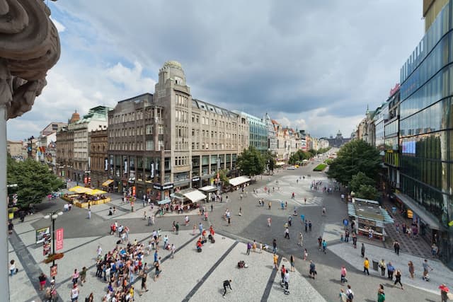 布拉格旅館飯店-標準雙人或雙床房, 城市景觀-4
