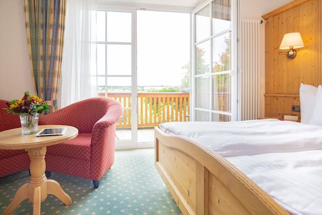 格拉斯爾蘭德酒店-舒適雙人房單人入住, 露台, 花園景-1