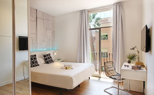 シック & ベーシック タラーズ ホスタル-スーペリア ダブルルーム バルコニー-2