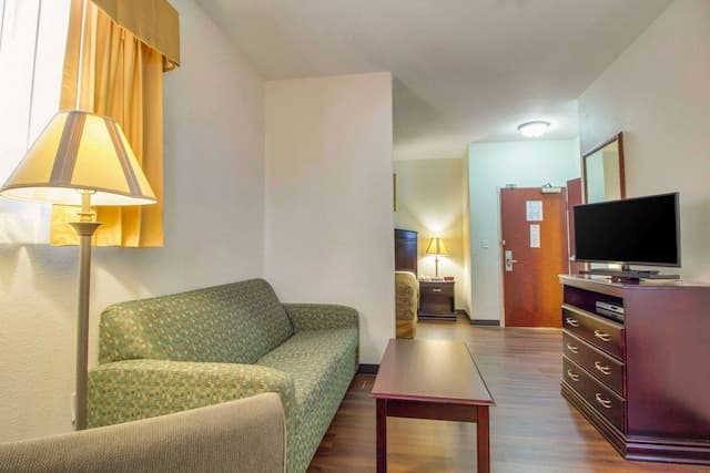 德克薩斯醫學中心/信託公園主流套房-高級套房, 1 張加大雙人床和 1 張沙發床, 非吸煙房-3