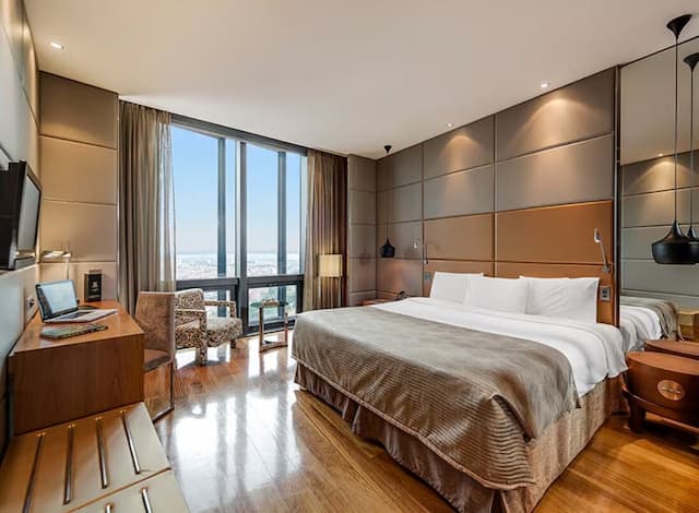 歐洲之星馬德里摩天樓飯店-高級客房 (Views to Castellana)-2