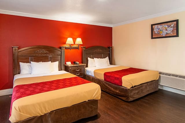 長灘 I-405 生態小屋旅館-標準客房, 2 張加大雙人床, 非吸煙房-4