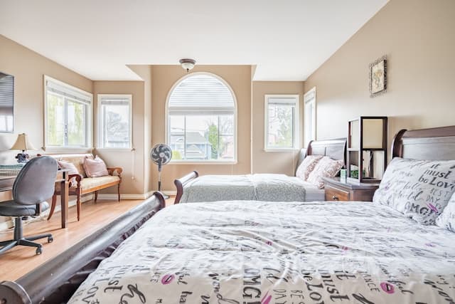 弗雷澤河里士滿民宿-客房, 2 張標準雙人床 (Shared Bath)-1