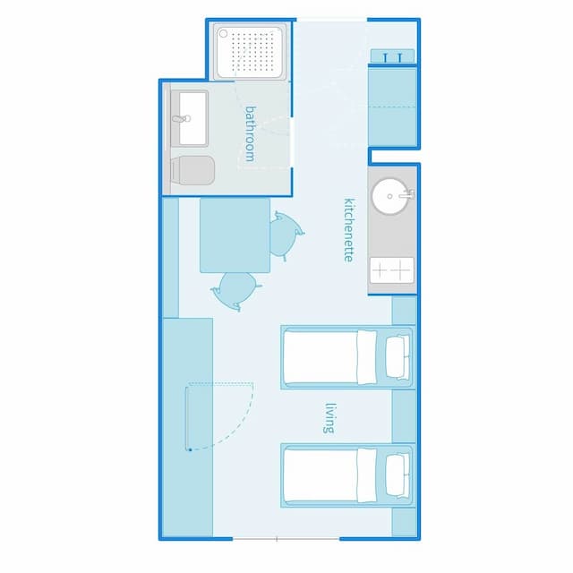 스마트먼츠 빈 하우프트반호프-Studio Twin-6