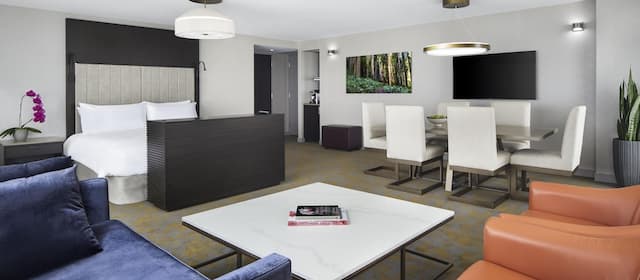 ホテル X トロント, ア ディスティネーション バイ ハイアット ホテル-スタジオスイート キングベッド 1 台ソファーベッド付き-4