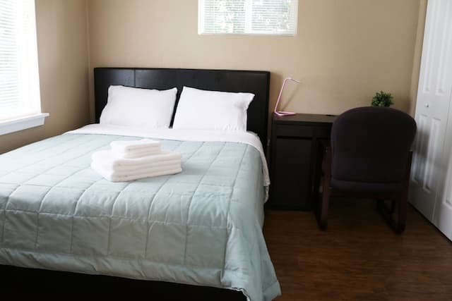 콰이어트 클린 앤드 컴포터블 룸-베이직 더블룸, 퀸사이즈침대 1개, 공용 욕실, 1층-2