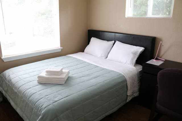 콰이어트 클린 앤드 컴포터블 룸-베이직 더블룸, 퀸사이즈침대 1개, 공용 욕실, 1층-3