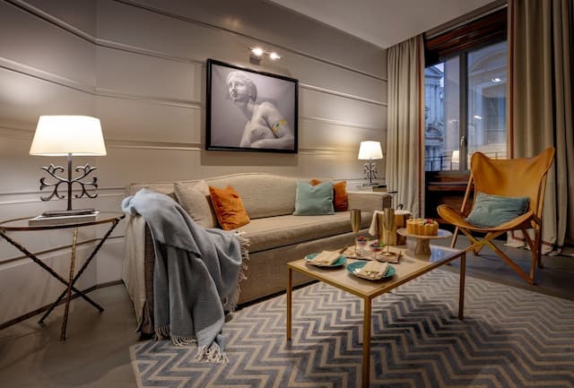 싱어 팰리스 호텔 로마-One Bedroom Executive King Suite-3