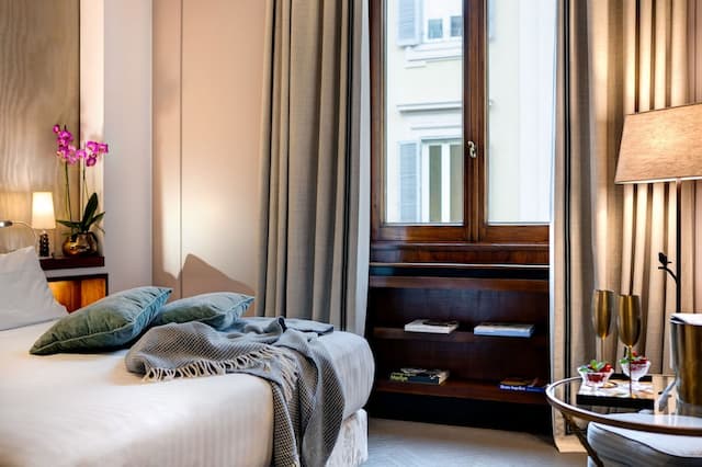 싱어 팰리스 호텔 로마-슈피리어 더블룸, 퀸사이즈침대 1개-3