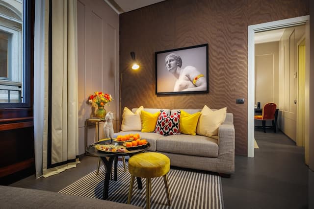 싱어 팰리스 호텔 로마-One Bedroom Prestige Suite-1