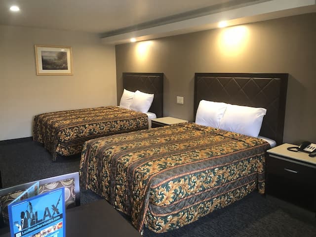 La Mirage Inn LAX Airport-Double Room, 2 Queen Beds, Non Smoking-2