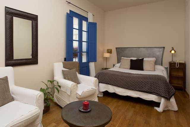 普拉薩青年旅舍-高級雙人房, 1 張標準雙人床或 2 張單人床, 海景-18