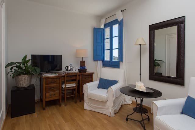 普拉薩青年旅舍-高級雙人房, 1 張標準雙人床或 2 張單人床, 海景-6