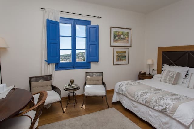 普拉薩青年旅舍-高級雙人房, 1 張標準雙人床或 2 張單人床, 海景-13