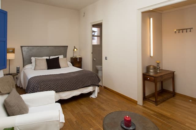 普拉薩青年旅舍-高級雙人房, 1 張標準雙人床或 2 張單人床, 海景-14