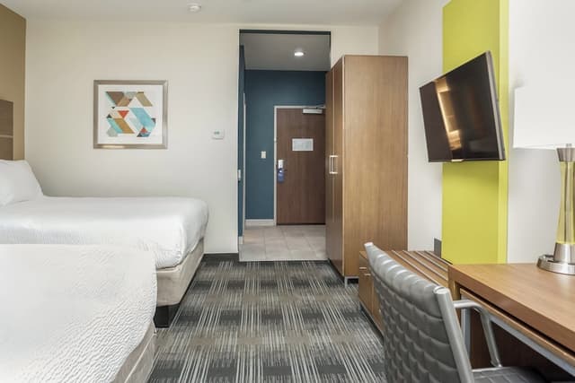 休士頓威斯切斯 - 韋斯特海默智選假日套房飯店 - IHG 旗下飯店-標準客房, 2 張加大雙人床-10