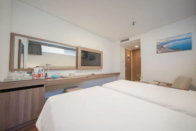 リブラ ホテル ニャチャン-スーペリア ダブルまたはツインルーム 窓なし-2