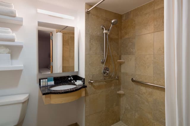 Hampton Inn Manhattan/Times Square South-Suite, Accessible, Non Smoking (Roll-in Shower)-6