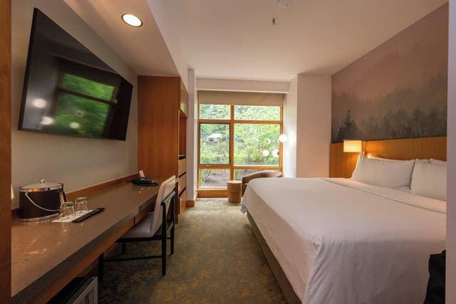 Cedarbrook Lodge-华丽客房, 1 张特大床-8