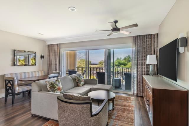 韋科洛亞國王之地希爾頓分時度假俱樂部-2 BDRM 1KING 2DBL GOLFVIEW SUITE W/ SOFABED-10