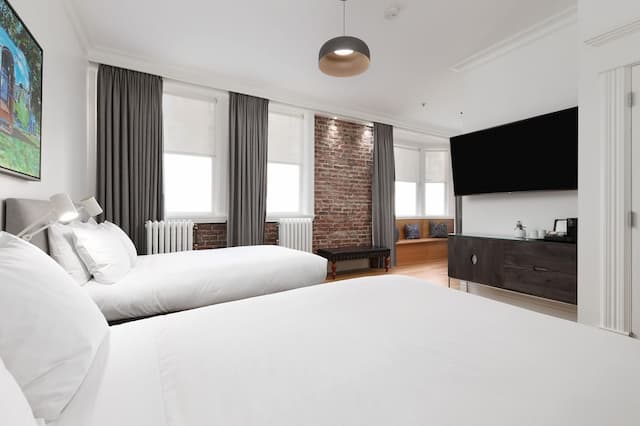 빅토리안 호텔-룸, 더블침대 2개 (Legacy)-11