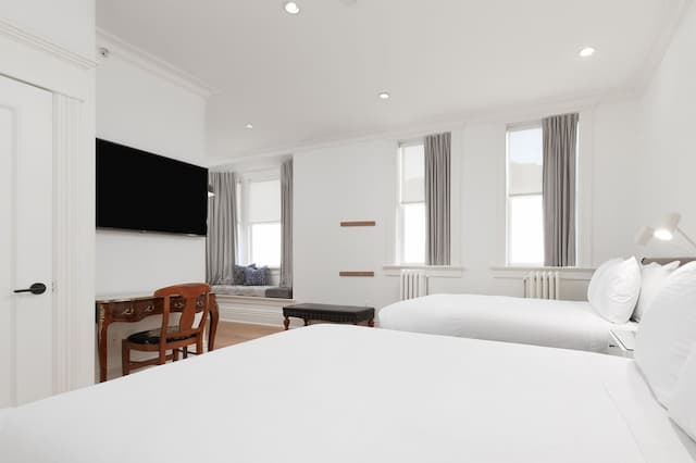 Victorian Hotel-高级双人房, 2 张双人床-5