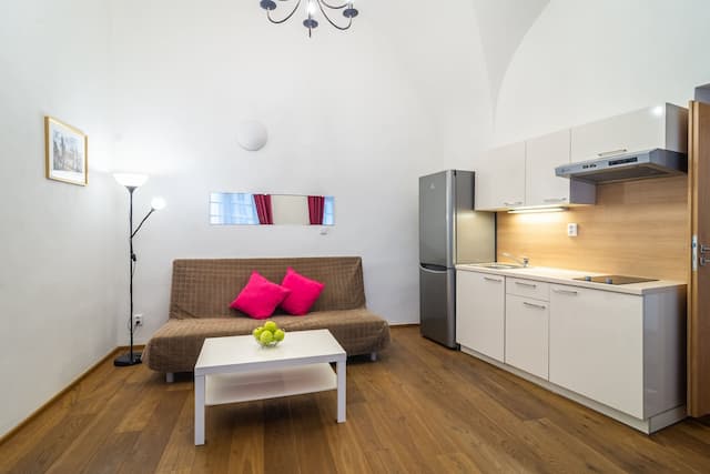 로얄 로드 레지던스-컴포트 아파트, 침실 1개, 금연, 마당 전망-5