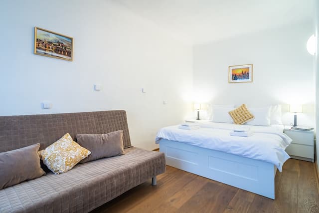 로얄 로드 레지던스-컴포트 아파트, 침실 1개, 금연, 마당 전망-3