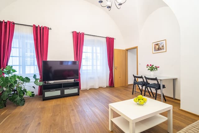 로얄 로드 레지던스-컴포트 아파트, 침실 1개, 금연, 마당 전망-8