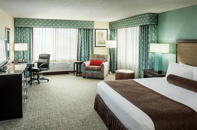 Crowne Plaza Anchorage Midtown by IHG-套房, 1 间卧室-3