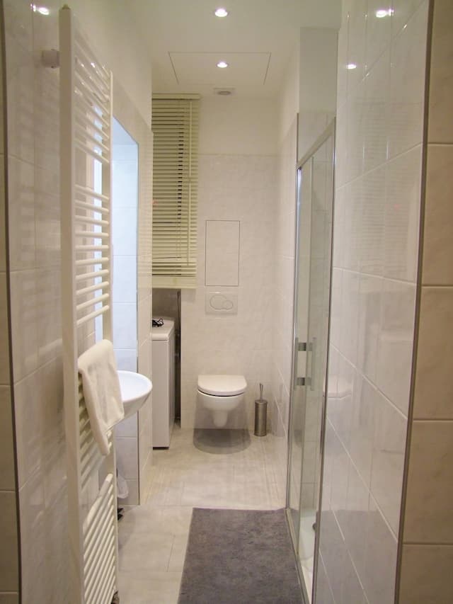 Old Town Square Apartments-双人房, 简易厨房-11