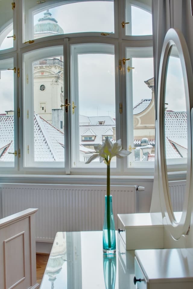 Old Town Square Apartments-双人房, 简易厨房-2