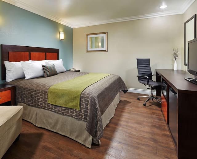 美國旅館-客房, 1 張加大雙人床, 非吸煙房-1