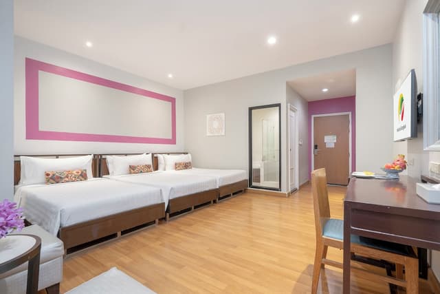 曼谷飯店-Urban Triple Room-5