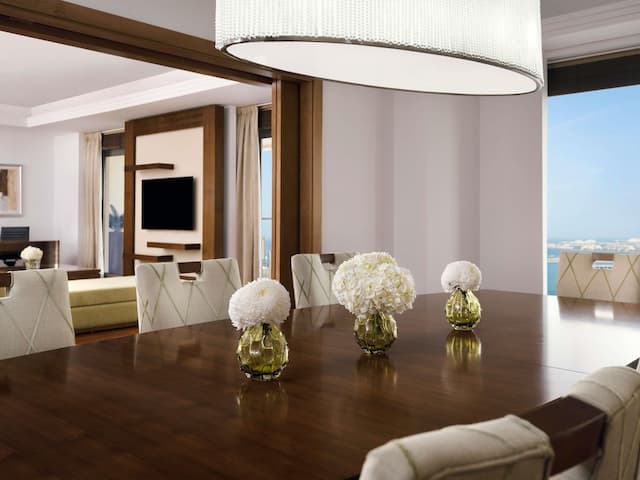 뫼벤픽 호텔 주메이라 비치-로열 스위트, 더블침대 1개, 발코니, 부분 바다 전망-2