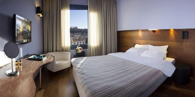 Athens Center Square Hotel-华丽客房 (Acropolis View)-5