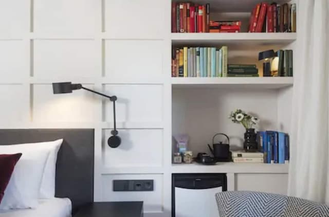 유르반 람블라스 부티크 호텔-스탠다드 싱글룸, 더블침대 1개-10