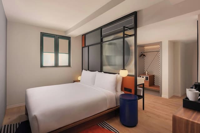 アロフト マドリード グラン ヴィア-King Room-9