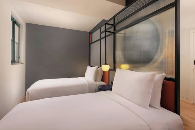 アロフト マドリード グラン ヴィア-Twin Room-7