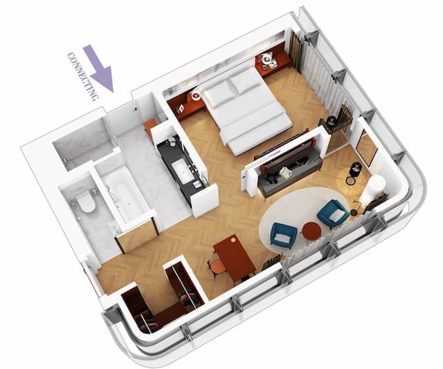 維也納安達仕貝爾維第凱悅飯店-套房 (Andaz)-7