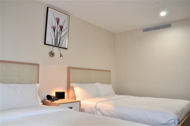 里克廣場飯店-經典雙人房, 2 張加大雙人床-1