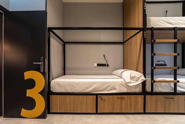 拉提納小型青年旅館 - 僅限成人入住-共用宿舍, 男女混合宿舍 (Ages 18-50 - 1 bed in a 4Bed DormRoom)-3